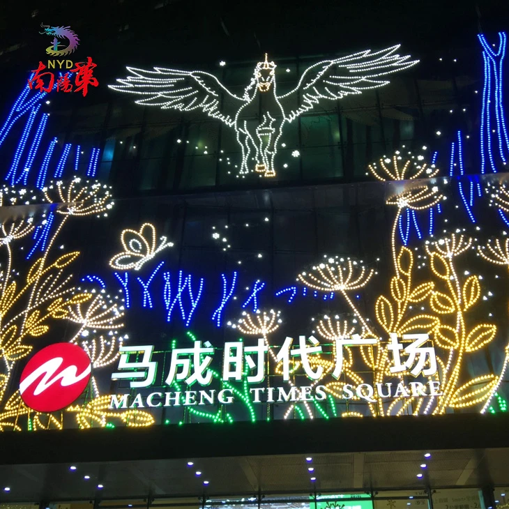 2D Street Motif Light For Project factory