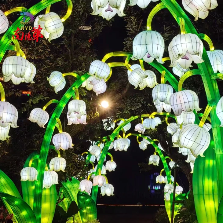 Outdoor Fabric Flower Lanterns suppliers
