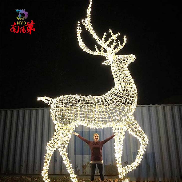 Outdoor Deer Christmas Decorations